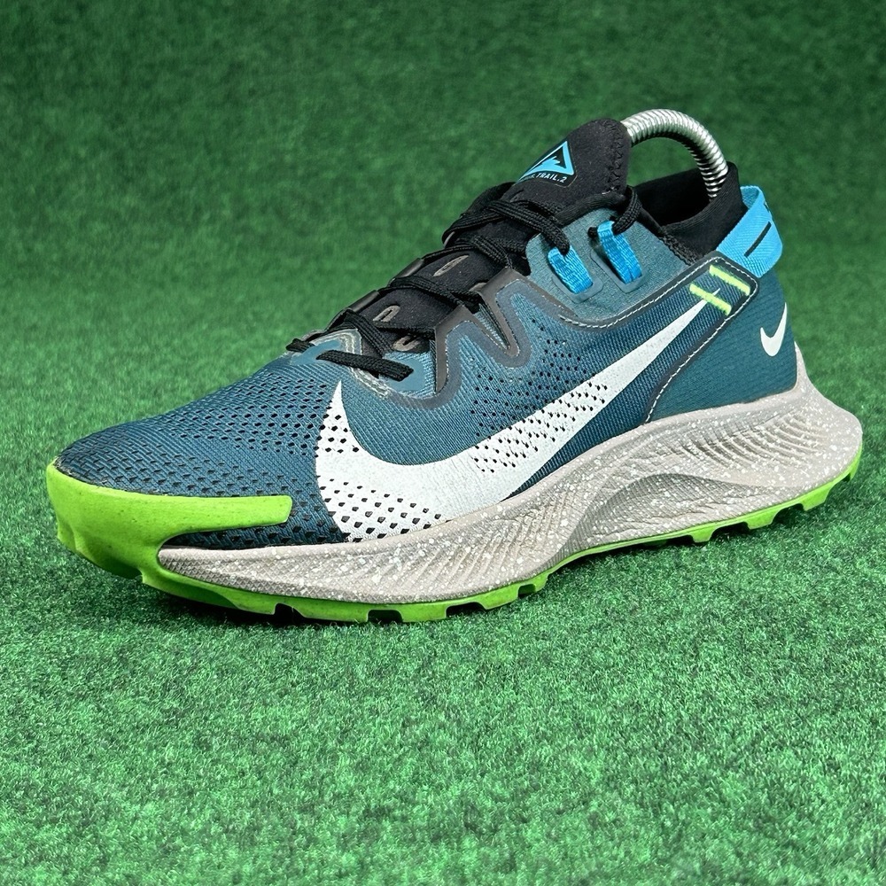 Nike Blue and Green Athletic Shoes